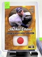 SHOHEI OHTANI BASEBALL CARD