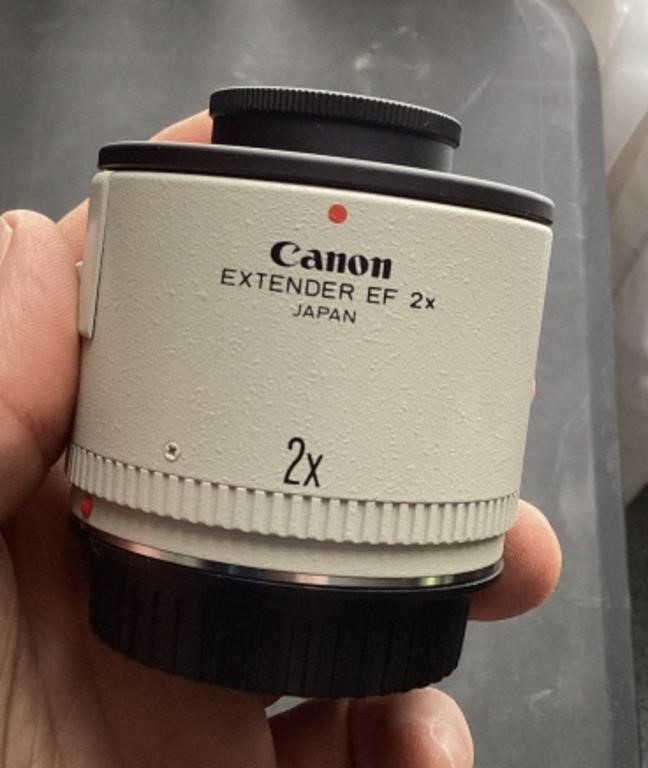 Canon Extender EF 2x lens