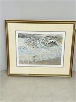 framed Ltd print 604/950 - Robert Bateman