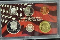 2007 UNITED STATES MINT SILVER PROOF SET
