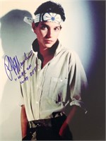 The Karate Kid Ralph Macchio signed photo. GFA Aut