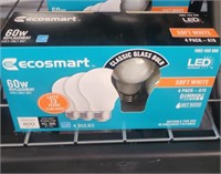 Flat of EcoSmart 60W Light Bulbs 6 boxes/flat