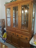 Very nice Oak china cabinet