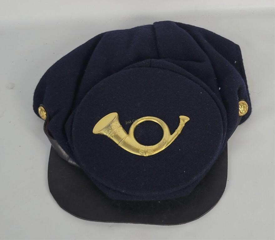 Reproduction Civil War Bugle Cap
