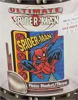 Ultimate Spider-man Fleece Blanket Marvel Throw