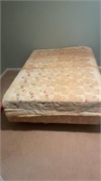 Old Handmade Quilt 56 x 82 inches worn and