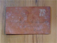 Galt -1905 Leather Post Card