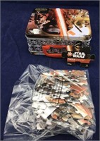 New Star Wars Lunch Box and Unopened Puzzle