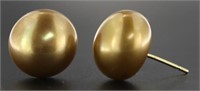 14kt Gold Large Designer Earrings