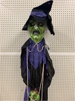 5 Ft Hanging Witch Decor
