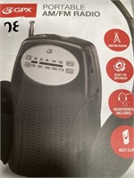 GPX PORTABLE RADIO