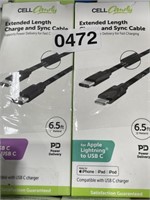 CELL CANDY CHARGE CABLES 2PK