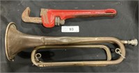 Brass Bugle, Drop Force Jaw Wrench.