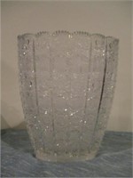 crystal vase .