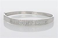 $ 9720 1.95 Ct Princess Round Diamond Bracelet