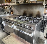 Imperial commercial grade 6 burner gas range with