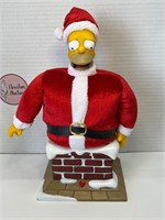 Talking Santa Homer Simpson 11-Inch