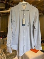 Men's Kenneth Cole Dress Shirt NEW Slim M 15.5