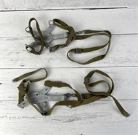 WW2 Mountain Division Ski Straps Ice Creepers