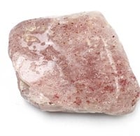 95.4ct Natural Pink Strawberry Crystal Ore