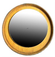 WINE BARREL MIRROR