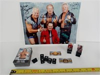 WWE Signed Photograph & Misc. Chaos Cards