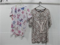 Two Louis Vuitton Shirts See Info