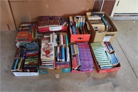 Large Pile of Books (approx 9 boxes)