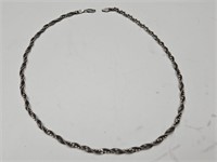 925 Italy Sterling Silver 20" Rope Chain
