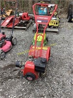 D1. Troy bilt tiller runs