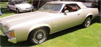 1972 Mercury Cougar XR7 Convertible, new paint,