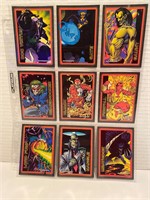 9 X 1993 Skybox Ultraverse Cards