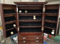 US State Quarters Display w/ 8 Coins