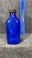 Old PHILLIPS Cobalt Blue Bottle