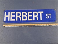 Decommissioned Sign-HERBERT ST