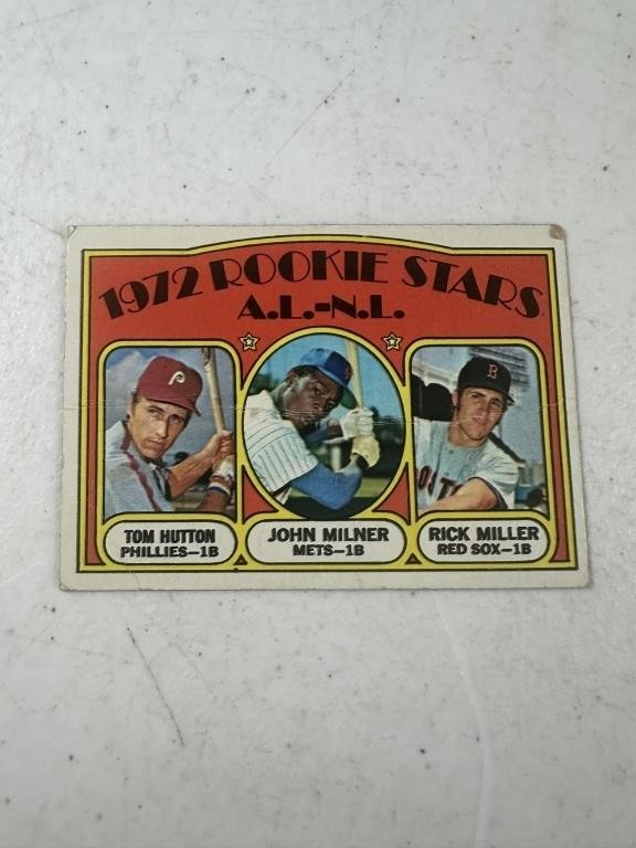 1972 TOPPS BASEBALL AL/NL ROOKIE STARS -