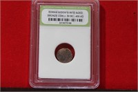 A Slabbed Roman  Bronze Coin