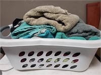 Basket of Towels & Rags