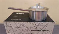 AAVA Elements Nordic Design Stainless Saucepan