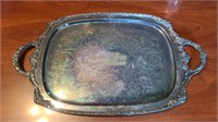 Heritage Silver Serving Tray - world Dairy Expo