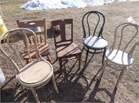 (5) Vintage Chairs