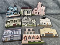 A- wooden houses from shelia’s collection