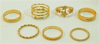 7 New Rings - Sizes 5, 6 & 7