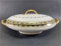 Marshall field & company round covered vegetable