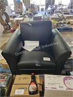 leather accent chair (damaged)