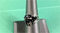 Philip pines sterling silver ring size 8