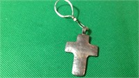 Large Silpada sterling silver cross pendant