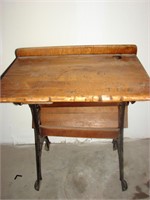 Antique School Student Desk