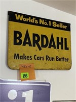 Bardahl oil Metal sign 10 1/2 x 15