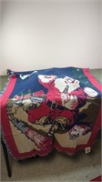 COCA-COLA CHRISTMAS THROW